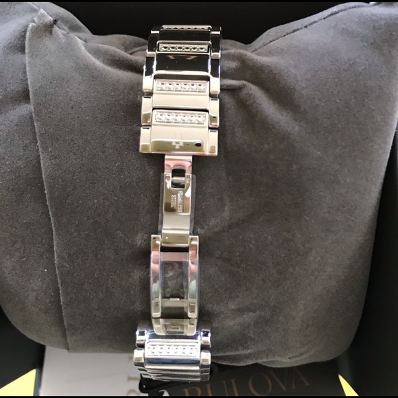 COPY - Bulova Women’s Turnstyle Crystal Accent Watch 32mm - Picture 5 of 9